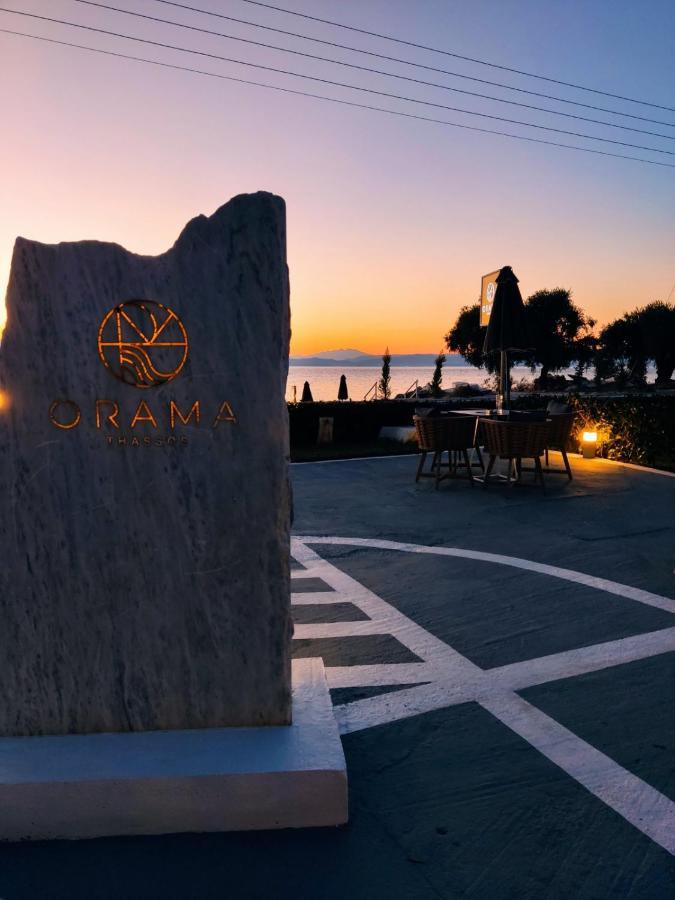 Orama Thassos Hotel Skala Sotiros Buitenkant foto